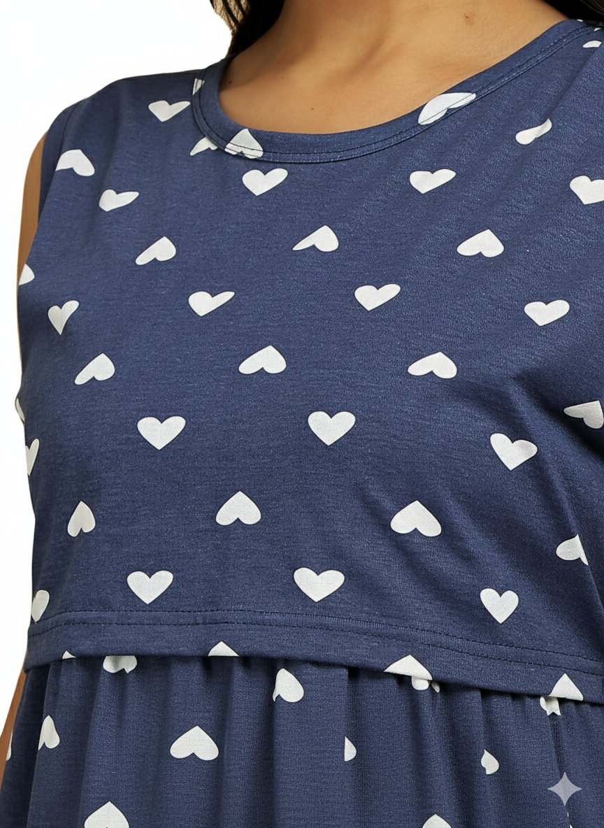 2025/08/14286.jpg navy blue zipless feeding maternity dress