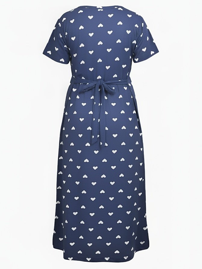 2025/08/14293.jpg navy blue zipless feeding maternity dress