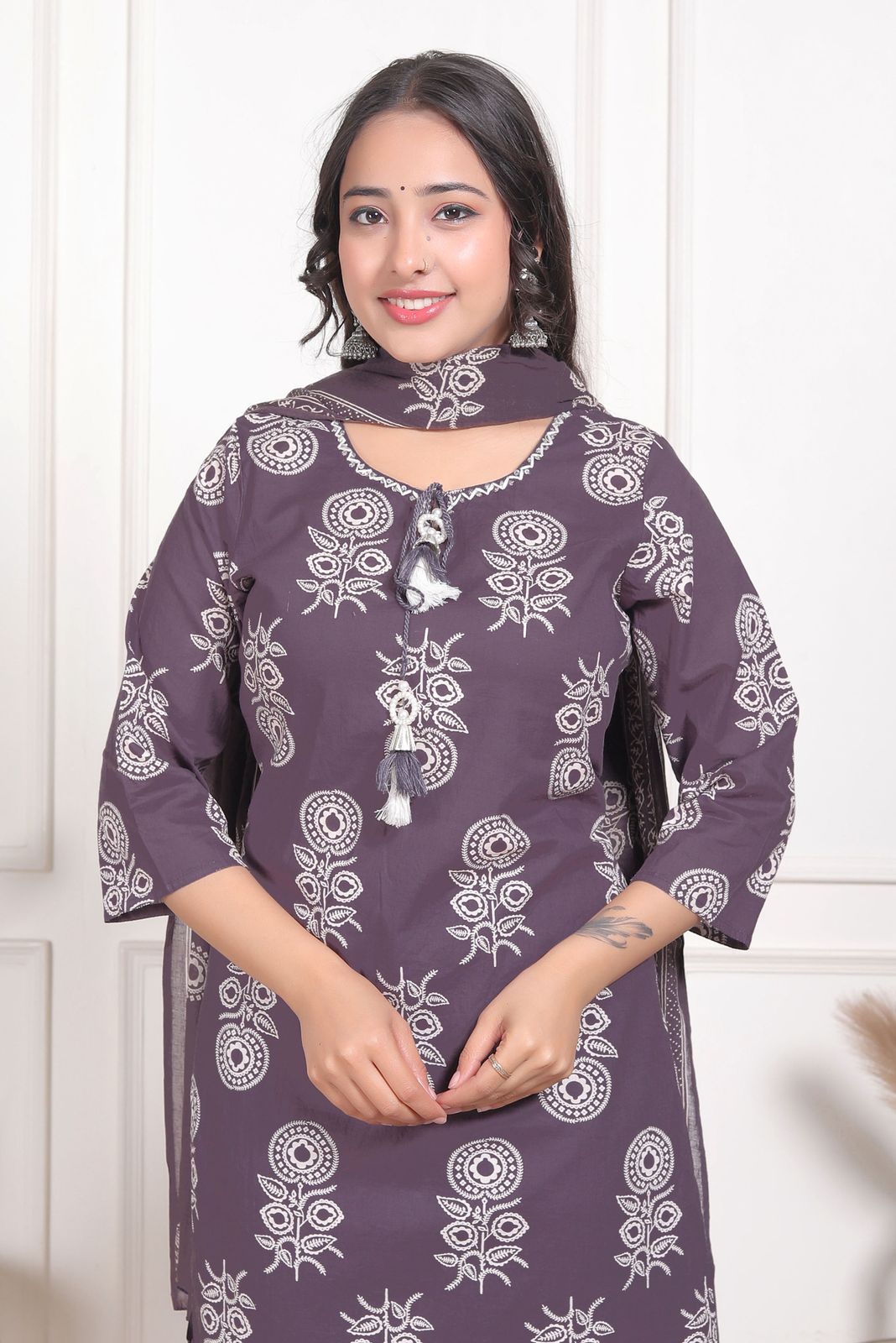 rust brown rayon printed kurta pant set with dupatta | women’s part wear ethnic set (copy) rust brown rayon printed kurta pant set with dupatta | women’s part wear ethnic set (copy)