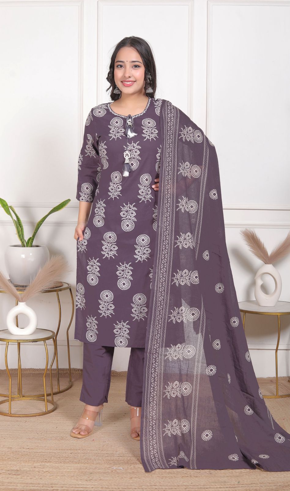 rust brown rayon printed kurta pant set with dupatta | women’s part wear ethnic set (copy) rust brown rayon printed kurta pant set with dupatta | women’s part wear ethnic set (copy)