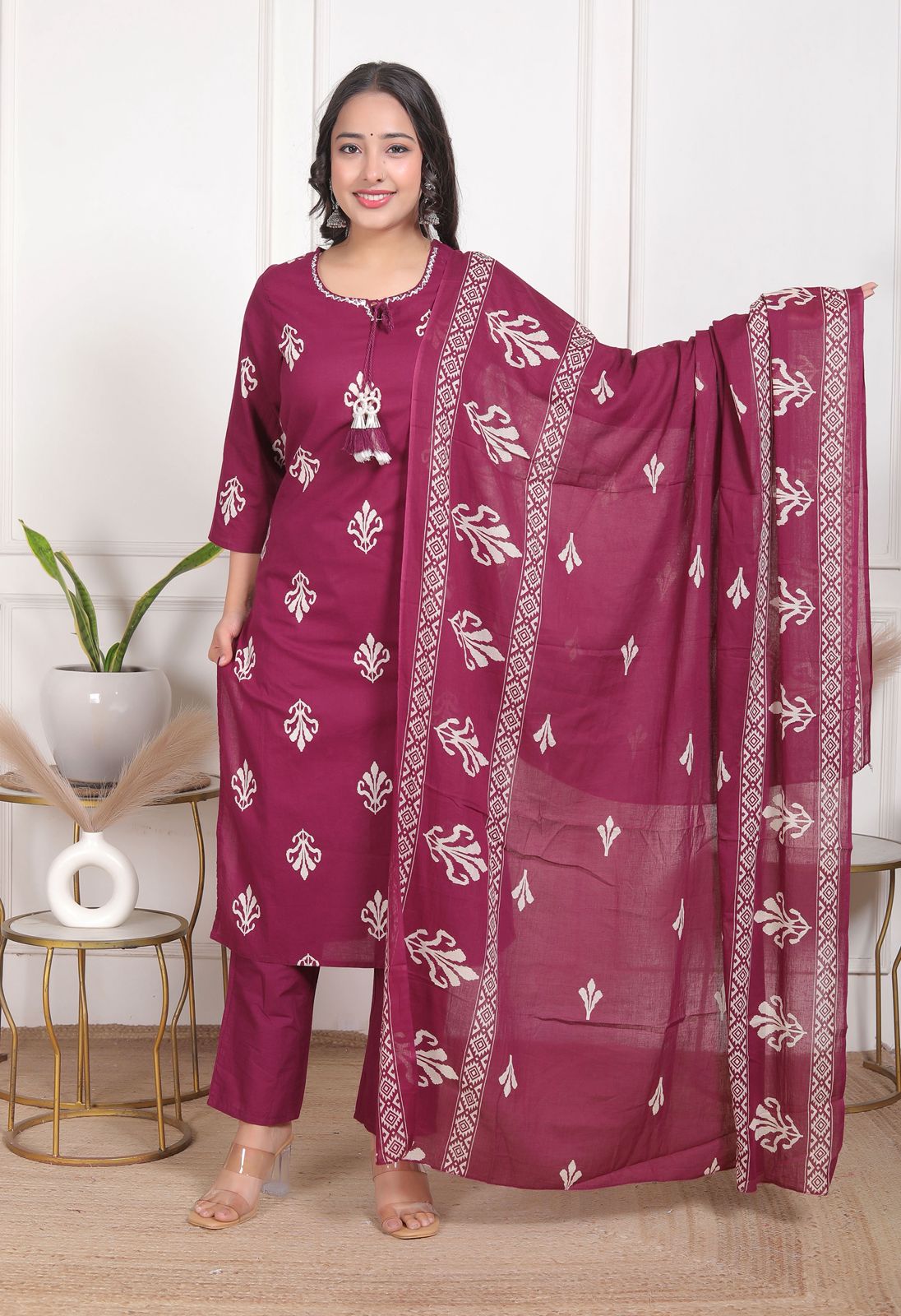 wine purple rayon printed kurta pant set with dupatta | women’s elegant part wear ethnic set (copy) wine purple rayon printed kurta pant set with dupatta | women’s elegant part wear ethnic set (copy)
