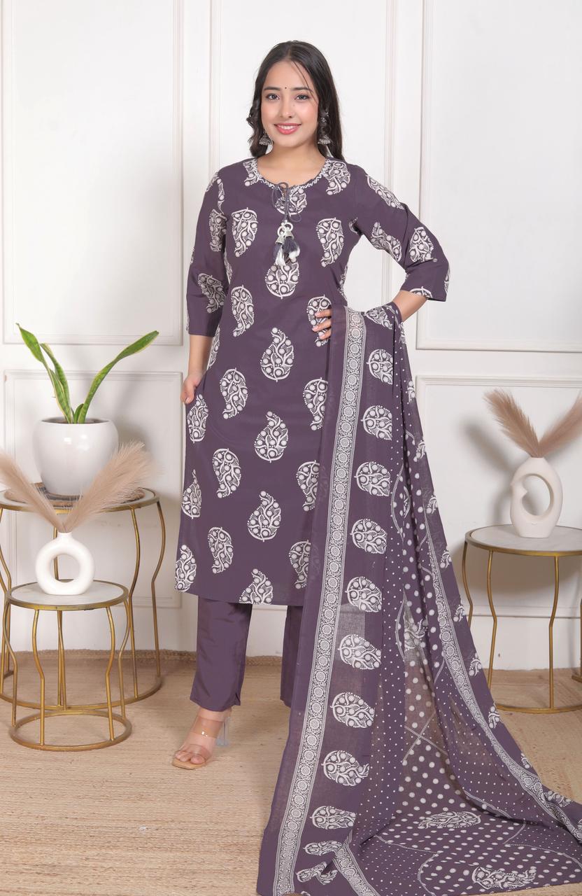 rust brown rayon printed kurta pant set with dupatta | women’s part wear ethnic set (copy) rust brown rayon printed kurta pant set with dupatta | women’s part wear ethnic set (copy)